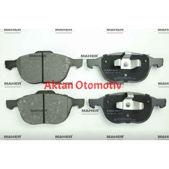 FREN BALATA MAZDA 3 03-08 / PRIMERA 03= / C5 / C-MAX / FOCUS / VECTRA C / S-40 / C-70 ÖN