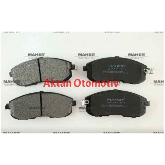 FREN BALATA JUKE 11-18 / MAXIMA 01= / LATITUTE 11= / SX4 06= ÖN YAY DELİKLİ