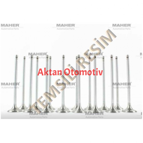 SUPAP TAKIM ACCENT / GETZ 1.5 12V DİZEL (IN-6 ÖLÇÜ:28.5x6x95.7 / EX-6 ÖLÇÜ:24.4x6x95.4)