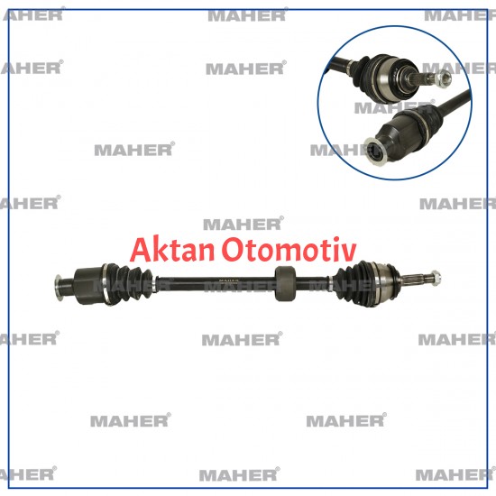 AKS KOMPLE ÖN LOGAN 04-12 / SANDERO 08-13 / LOGAN II 12= / SANDERO II 13= / SAĞ 1.4 M-T 763mm