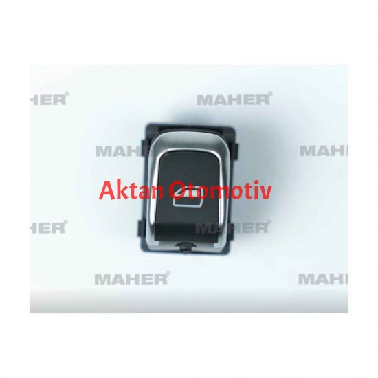 DÜĞME CAM AÇMA A4 / A5 / Q5 08-15 (TEKLİ) KROMLU