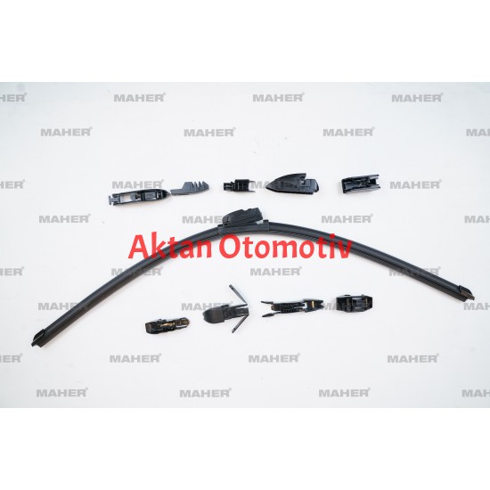 SİLECEK SÜPÜRGESİ TEK TİP ÜNİVERSAL 10 APARATLI 28 MUZ (700mm)