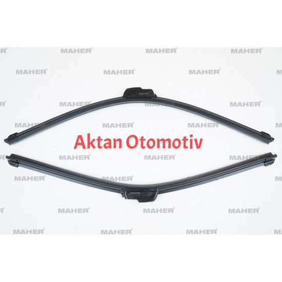 SİLECEK SÜPÜRGESİ TAKIM PARTNER - BERLINGO 08= / KANGOO 08= / TRANSIT 91-00 / JUMPER - BOXER- DUCATO 94-06 / LAND ROVER RANGE ROVER III - IV SPORT 04-16 22+21 (550mm+530mm)