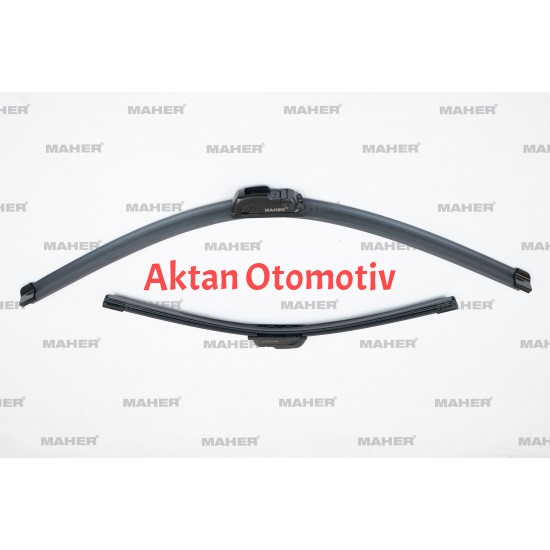 SİLECEK SÜPÜRGESİ TAKIM FLUENCE / LATITUDE / I20 / KIA CERATO / MAZDA 2 / LANCER / NAVARA / COROLLA (E121) / VITARA (LY) / ANTARA / CAPTIVA (600+400mm) 24+16
