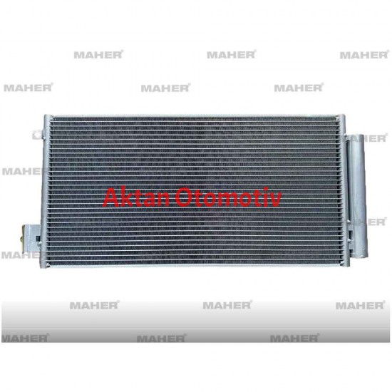 RADYATÖR KLİMA EGEA 15= 1.3JTD-1.6E-TORQ-1.6JTD / 500L 12= 1.3JTD-1.6JTD / M-T BRAZING