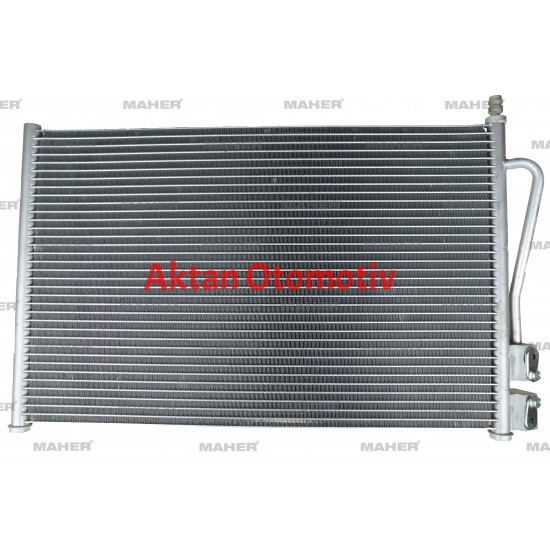 RADYATÖR KLİMA FIESTA V 02-08 / FUSION 04-12 / 1.25-1.3-1.4TDCI-1.4 16V-1.6 16V-1.6TDCI BRAZING