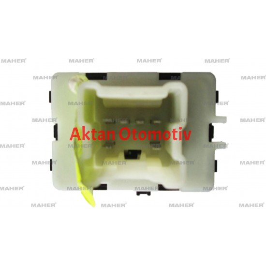 DÜGME CAM AÇMA CLIO IV / SYMBOL / CAPTUR / KANGOO / SANDERO / LODGY / DOKKER / DUSTER / CITAN (TEKLI) TURUNCU ISIK SAG