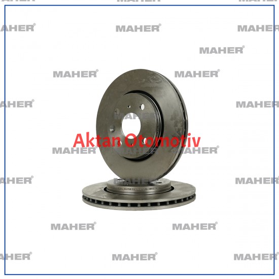 FREN DİSKİ 107 05-14 / C1 05-14 / AYGO 05-14 ÖN 247-4