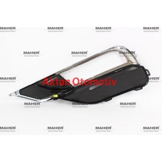 SİS LAMBA KAPAĞI CRV 15-18 SAĞ KROM PARÇA + ALT PARÇA