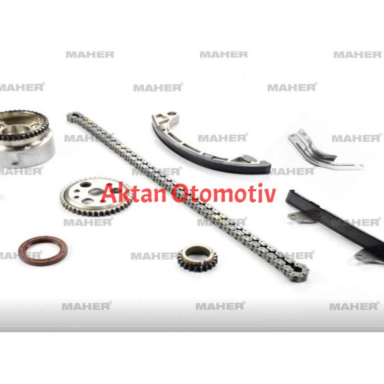 EKSANTRİK ZİNCİR SETİ YARIS 1.0 1SZFE (7 PARÇA) + (CVVT DİŞLİ)