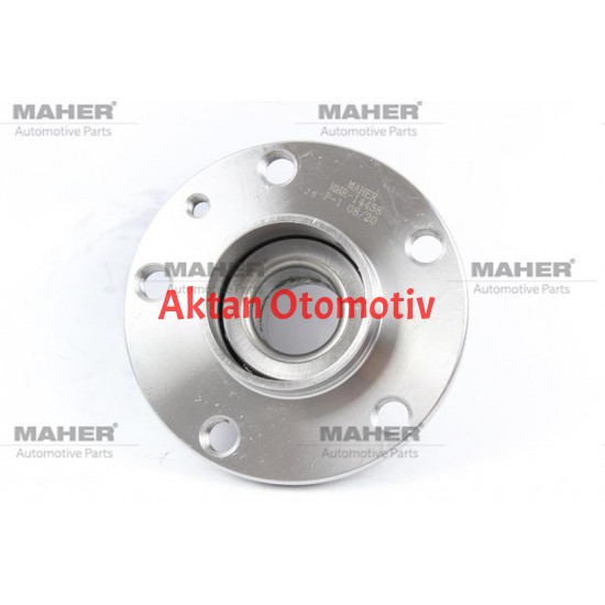 TEKER PORYASI DOBLO 10= / EGEA 15= HB ARKA RULMANLI ABSLİ 5 BİJON UZUN ŞASİ FLANŞ 117.5mm