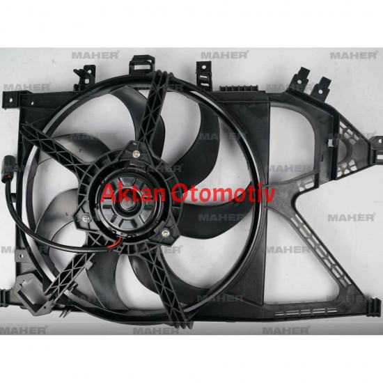 FAN RADYATÖR CORSA C 00-06 / 1.0-1.2-1.2 16V-1.4-1.6 DAVLUMBAZLI