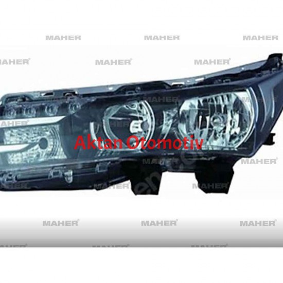FAR COROLLA 13-15 LEDLİ NİKELAJ ÇITALI ELEKTRİKLİ SOL