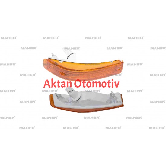 SİNYAL LAMBASI COROLLA TAMPON  88-92 SOL