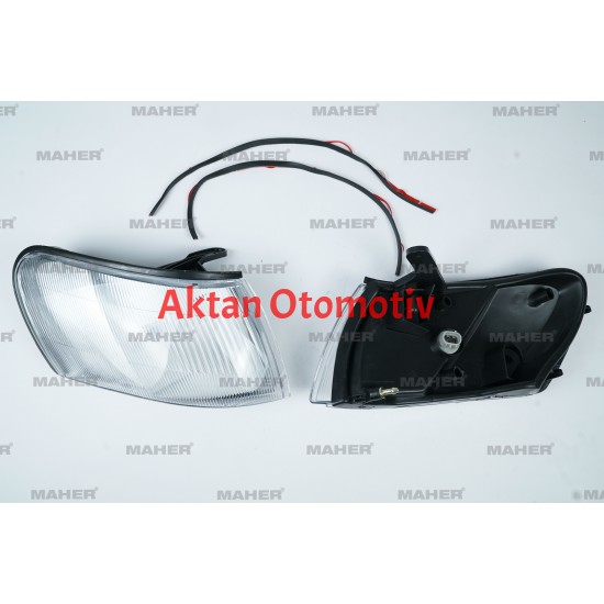 SİNYAL LAMBASI COROLLA  95-98 ÇIKINTISIZ BEYAZ SAĞ