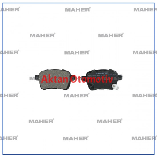 FREN BALATA EGEA 16= / EGEA CROS 20= / 500L 14= 1.4-1.4LPG-1.6JTD ARKA ECO