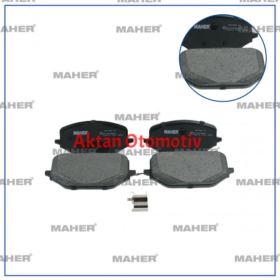 FREN BALATA BERLINGO 18= / PARTNER 18= / 308 III 21= / C5 21= / DS4 II 21=  / ASTRA L / PROACECITY 18= ÖN