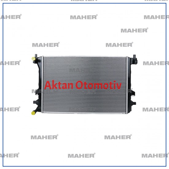 RADYATÖR SU ÖN GOLF / PASSAT / A3 / Q2 / Q3 / LEON / OCTAVİA 19= BRAZING