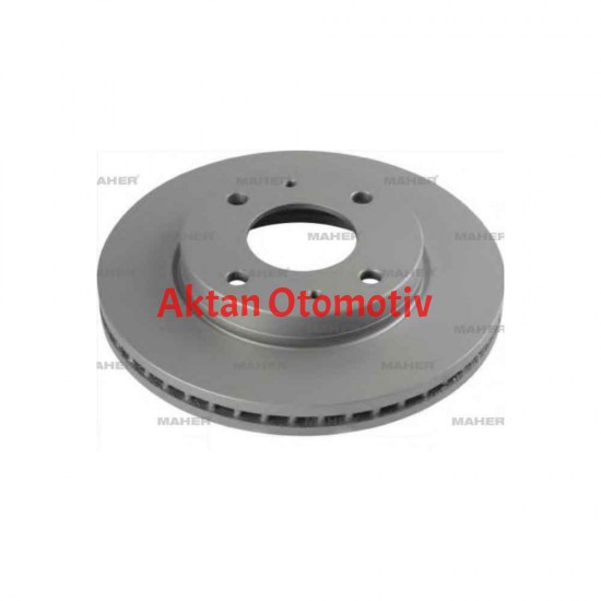 FREN DİSKİ SONATA  98-00 / ELANTRA 98-00 / ÖN HAVALI 255-4