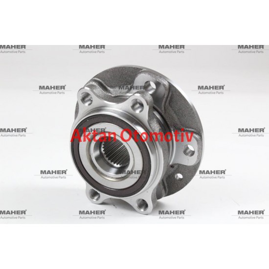 TEKER PORYASI QASHQAI 14-22 / 22= / KADJAR 15= ÖN RULMANLI (MANYETİK ABS HALKALI) 5 BİJON