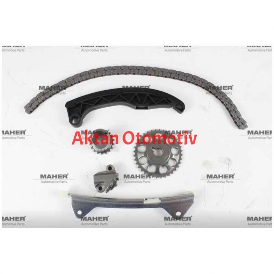 EKSANTRİK ZİNCİR SETİ YARİS 1.0 1KRFE 06= (6 PARÇA)