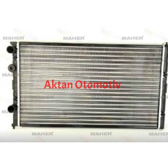 RADYATÖR SU POLO CLASSIC / CADDY / IBIZA / CORDOBA 97-01 AFT-AKL-1Y-AEY (628mm) MEKANİK