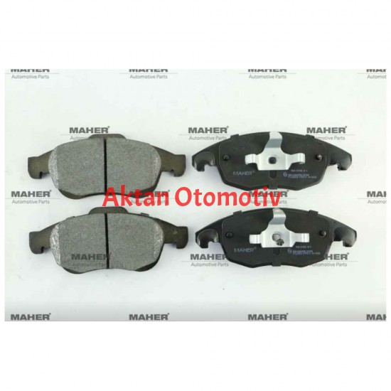 FREN BALATA BERLINGO 08= / C4 09= / C4 GRAND PICASSO 06= / DS4 11= / PARTNER TEPEE 08= ÖN FREN BALATA BERLINGO 08= / C4 09= / C4 GRAND PICASSO 06= / DS4 11= / PARTNER TEPEE 08= ÖN