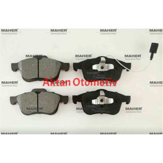 FREN BALATA FIAT DOBLO 10= / DOBLO MAXI 10= / OPEL COMBO D 12= (ÇİFT FİŞLİ 215mm) ÖN