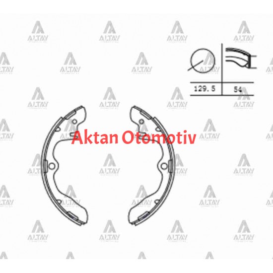 FREN BALATA CERES 2.4 PABUÇ ÖN FREN BALATA CERES 2.4 PABUÇ ÖN