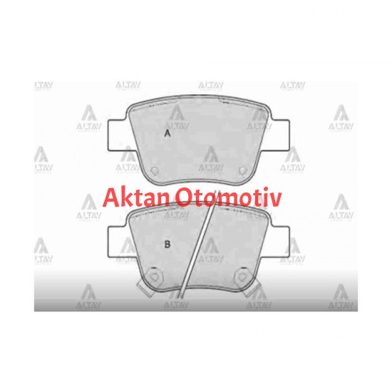FREN BALATA AVENSIS 03-08 / VERSO 04-09 DİZEL DİSK ARKA FREN BALATA AVENSIS 03-08 / VERSO 04-09 DİZEL DİSK ARKA
