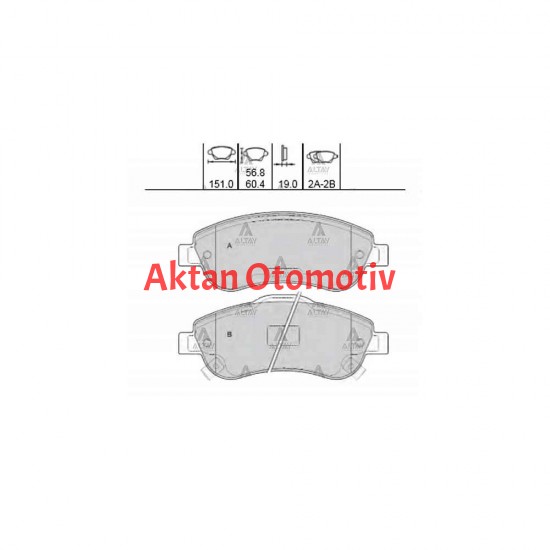 FREN BALATA CRV 07= / CRV 12= ÖN FREN BALATA CRV 07= / CRV 12= ÖN