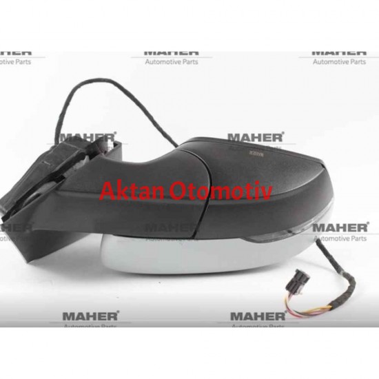 AYNA DIŞ DİKİZ POLO 10-17 ELEKTRİKLİ, ISITMALI,SİNYALLİ, SİYAH, DİKDÖRTGEN SOKET SAĞ AYNA DIŞ DİKİZ POLO 10-17 ELEKTRİKLİ, ISITMALI,SİNYALLİ, SİYAH, DİKDÖRTGEN SOKET SAĞ