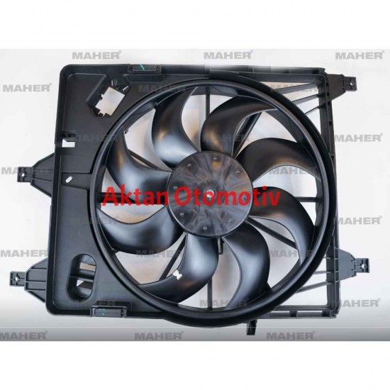 FAN RADYATÖR CLIO II 98-05 / EXPRESS 85-98 / KANGOO 98-08 / MEGANE I 96-03 / R19 88-01 / 1.2-1.4-1.5 DCI-1.6-1.9 D-2.0