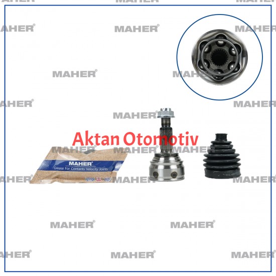 AKS KAFASI DIŞ FIESTA 17=1.1 Tİ-VCT-5 VİTES  1.5TDCI 25X23X53.2 UZNLUK 145MM 6 ILERI