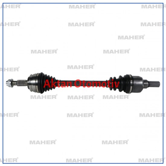 AKS KOMPLE ÖN 208 / 2008 / 308 /3008 / GRANDLAND X  OTOMOTIK D15DTH DV5RC DV6FC B16DTH SOL 662mm