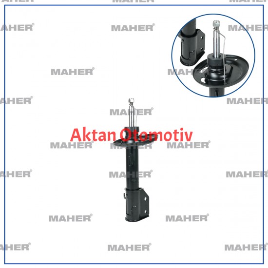 AMORTİSÖR C4 (C41) / C4X (C43 ) / 2008  20= EURO 6 GAZLI ÖN SAĞ