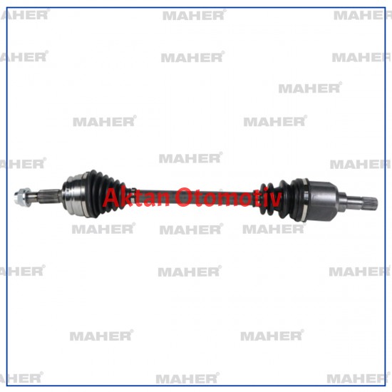 AKS KOMPLE ÖN 308 (T9) / PARTNER VU (K9) / RIFTER (K9)  16= COMBO E 1.2-1.5-1. 6 EB2/EC  SOL MEKANİK 677 mm