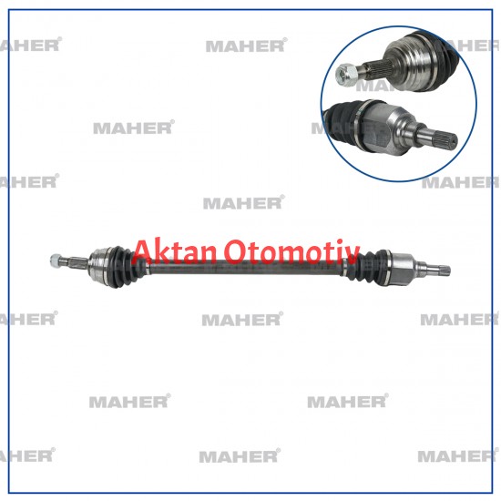 AKS KOMPLE ÖN 308 (T9) / PARTNER VU (K9) / RIFTER (K9)  16= COMBO E 1.2-1.5-1. 6 EB2/EC  SAG MEKANİK 921 mm