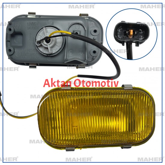 SİS LAMBASI CANTER FE515 / 635 / 659 96- SOL