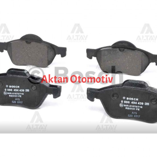 FREN BALATA MEGANE II 02-08 ÖN