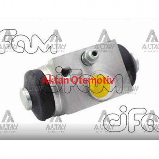 FREN SİLİNDİRİ 306 93-02 / 106 II 96-05 / 206+ 09= ABSLİ ALUMİNYUM 20,64mm ARKA SOL-SAĞ