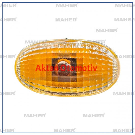SİNYAL LAMBASI ÇAMURLUK ACCENT 00-02 / STAREX 02-08 SARI