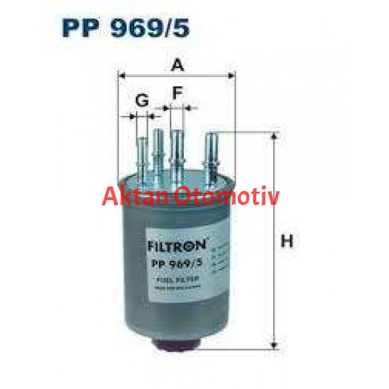 YAKIT FILTREI JAGUAR S-TYPE II X200 2.7 D