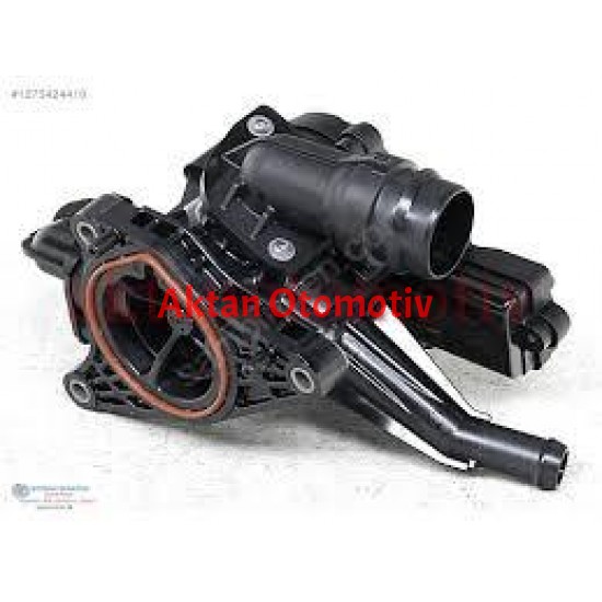 TERMOSTAT KAPAK KOMPLE ALT ÜST TUCSON 21= / I20N 21= / KONA 21= / 1.6 T-GDI BENZİNLİ