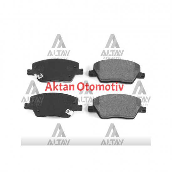 FREN BALATA EGEA 15= 1.3JTD-1.6JTD (MANDO FREN SİSTEMİ 132.7mm) ÖN