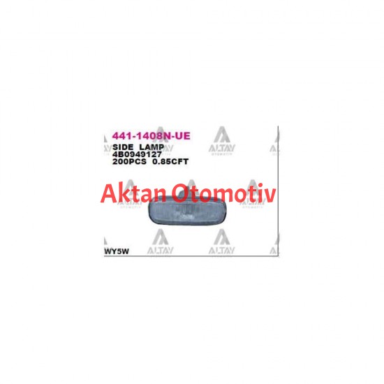 SİNYAL LAMBASI ÇAMURLUK  A4 99- / A6 98- BEYAZ