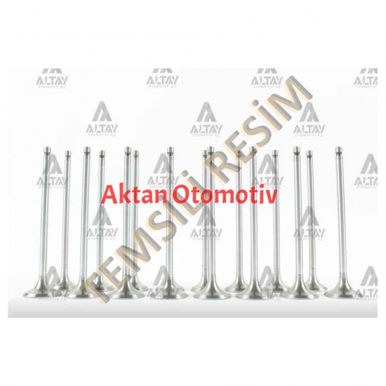 SUPAP TAKIM ASX 1.6 16V (IN-8 ÖLÇÜ:30.5x5x87.3 / EX-8 ÖLÇÜ:25.5x5x88.6) SUPAP TAKIM ASX 1.6 16V (IN-8 ÖLÇÜ:30.5x5x87.3 / EX-8 ÖLÇÜ:25.5x5x88.6)