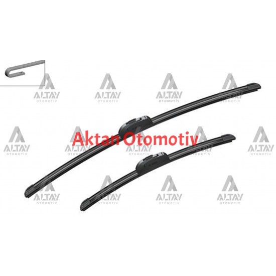 SİLECEK SÜPÜRGESİ TAKIM FLUENCE / LATITUDE / I-20 / IX-35 / TUCSON / LANCER / ANTARA-CAPTIVA 06= AEROTWIN AR601S (600+400mm)