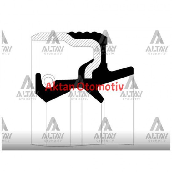KEÇE TEKER PORYA (AKS) COROLLA 92-02 1.3 1.6 ÖN DIŞ (56x73x8x12,5)