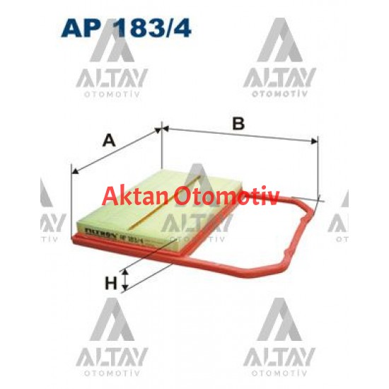 HAVA FİLTRESİ POLO / İBİZA / FABİA 15-18 1.0 CHYA-CHYB-CHZB (ÇANTA TİP)